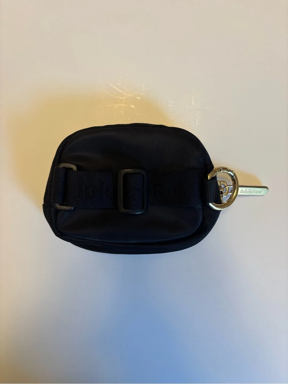 lululemon Everywhere Belt Bag Nano Black with Gold Hardware